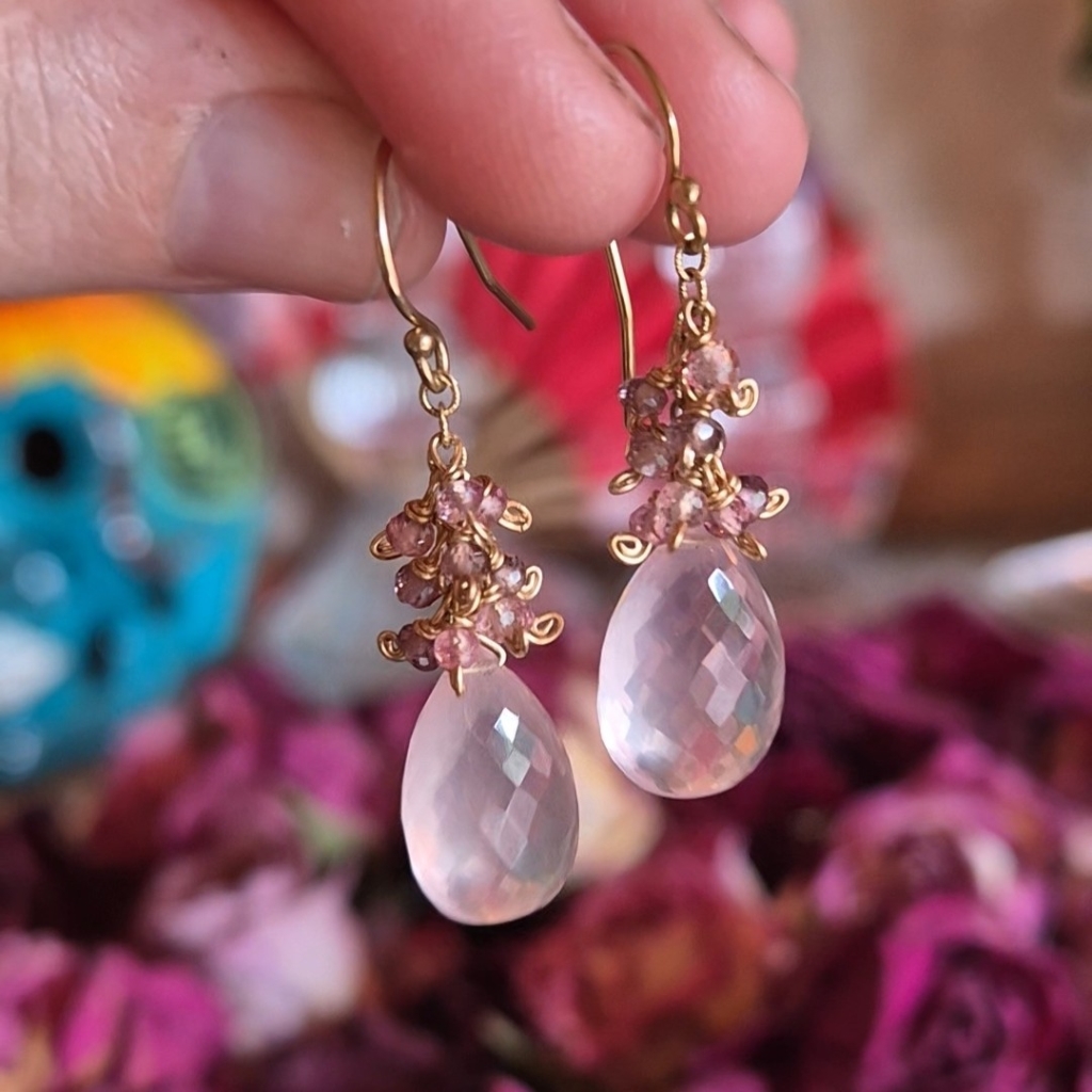 Dråpe Dryss i Rosen Kvarts