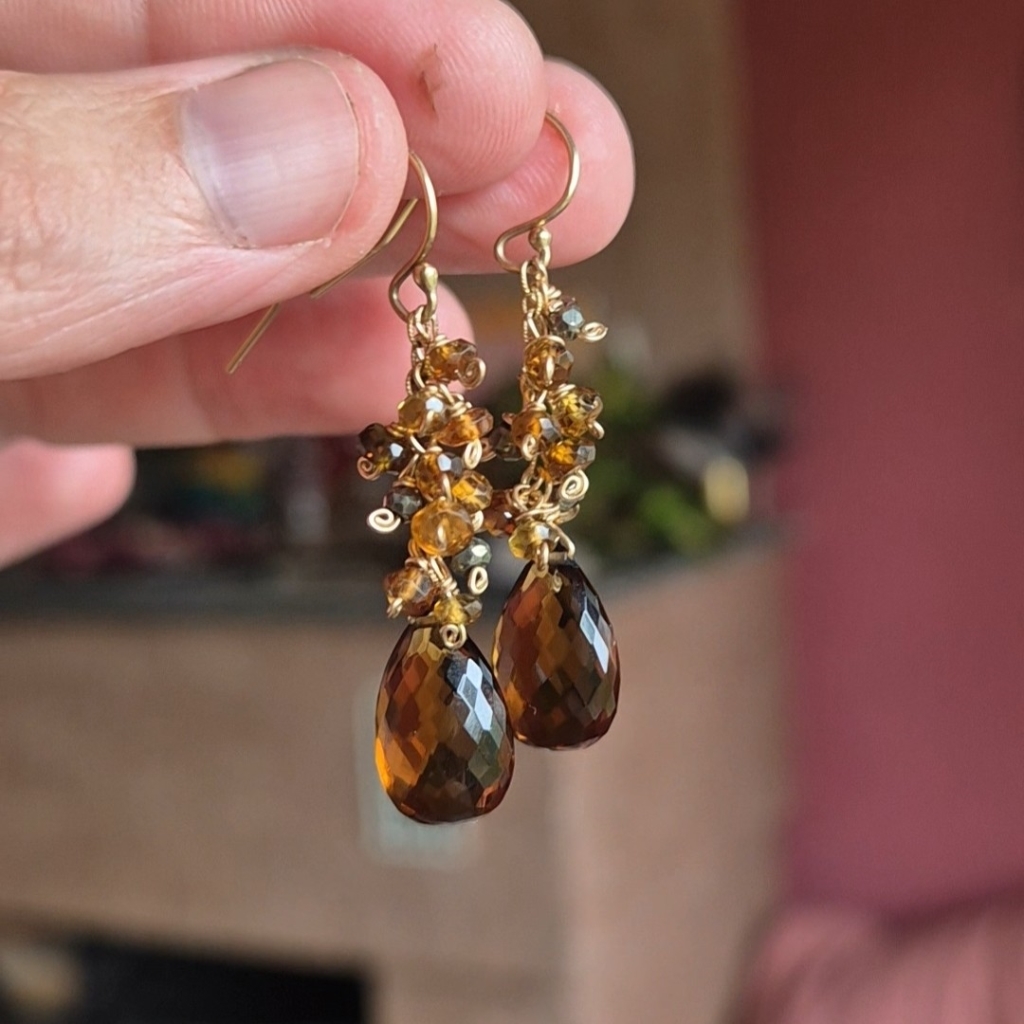 Cognac Kvarts - Blonde Dryss